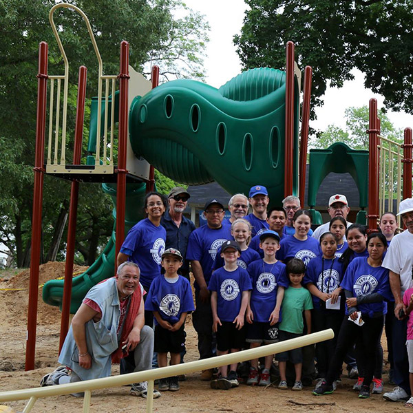 Imagen del parque infantil